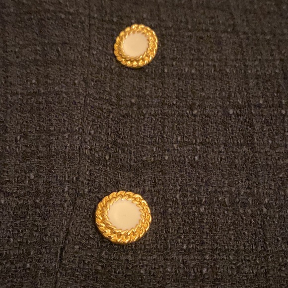 SANDRO SHORT SLEEVE TWEED COAT DRESS. Size 36 - Picture 11 of 11